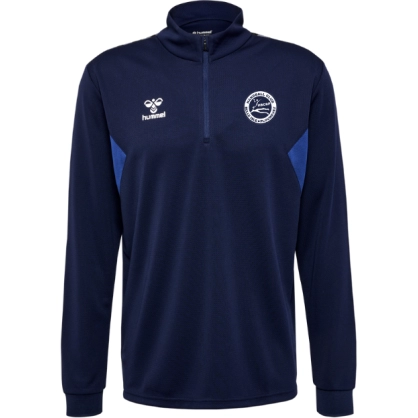 Veste 1/4 zippée Hummel Bleu marine Belle-Isle Plounevez