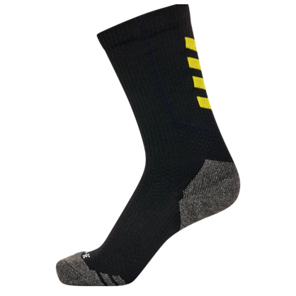 Chaussettes Noir/Jaune Hummel Le Lude Handball