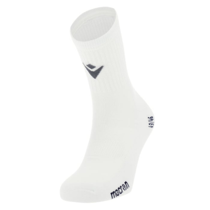 Chaussettes MACRON Homme/Junior Blanc Basket club d'ETIVAL