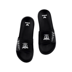 Claquettes Erima Noir CSC Le Mans (Logo du club)
