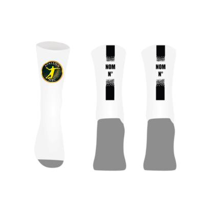 Chaussettes personnalisées Logo Avallon HBC + Nom + Numéro