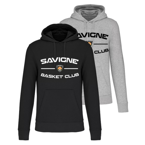 Sweat à capuche Noir ou...