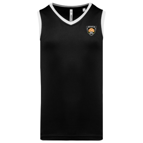 Maillot de basket-ball Noir...
