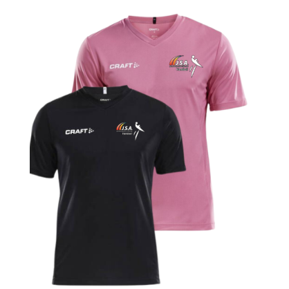 Maillot Noir ou Rose Craft JSA Handball