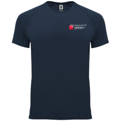 Maillot Bleu marine Samouraï 2000 (2 logos)