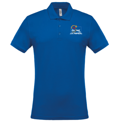 Polo Bleu ou Blanc SA Mamers Basketball