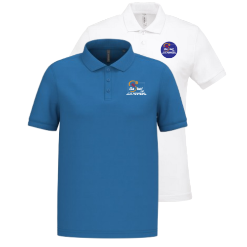 Polo Bleu ou Blanc SA...