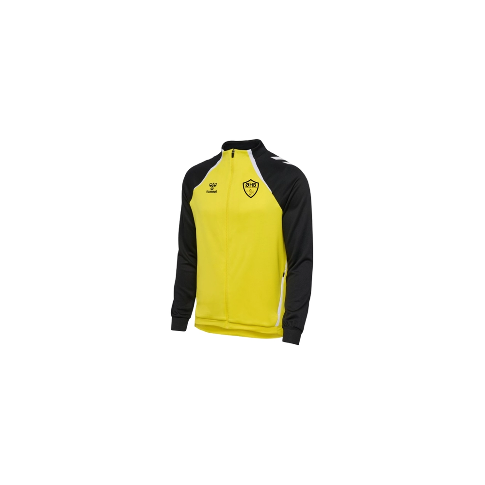 Veste zippée Jaune/Noir Oléron Handball