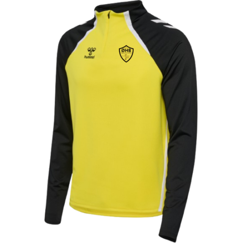 Veste 1/4 zip Jaune/Noir...
