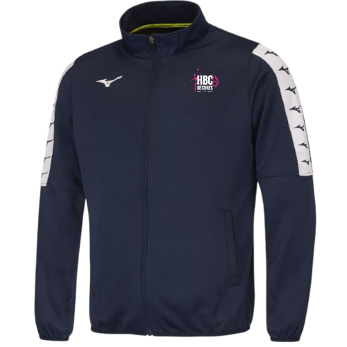 Veste zippée MIZUNO marine...
