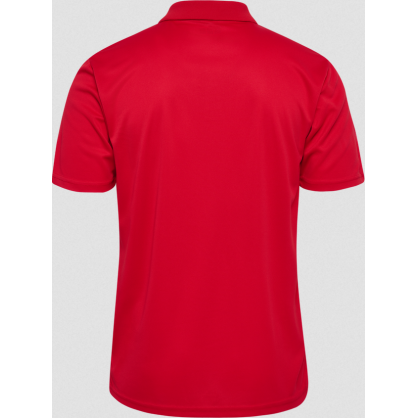 Polo poly HUMMEL rouge adulte - LEGÉ HBC