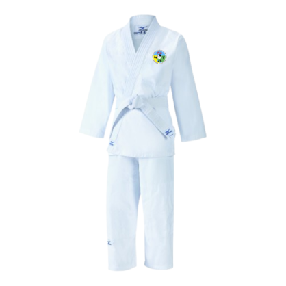 Kimono Shiro Mizuno Arts Martiaux du Pays de Bière (logo brodé)