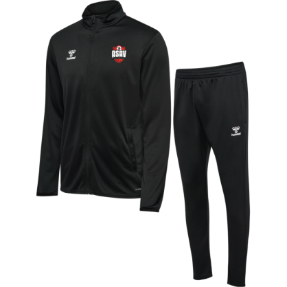 Pack Veste Noir + Pantalon de survêtement Noir Hummel ASAV Handball
