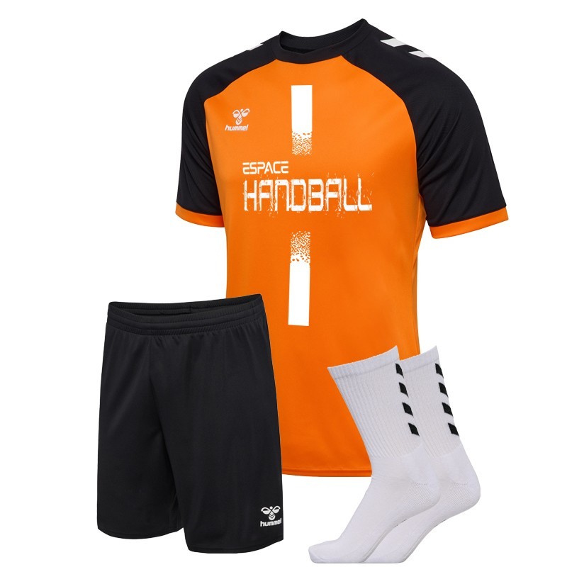 Ensemble League Handball Hummel orange/noir