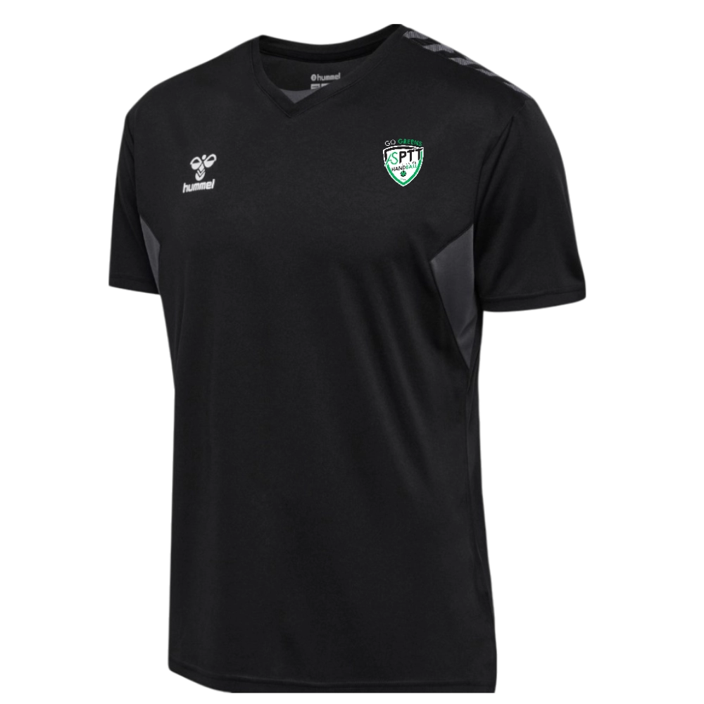 Maillot d'entrainement HUMMEL noir adulte - ASPTT