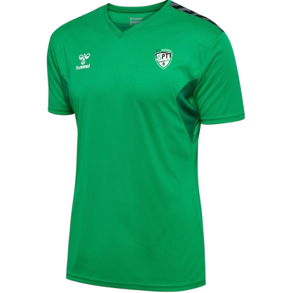 Maillot d'entrainement HUMMEL vert enfant - ASPTT