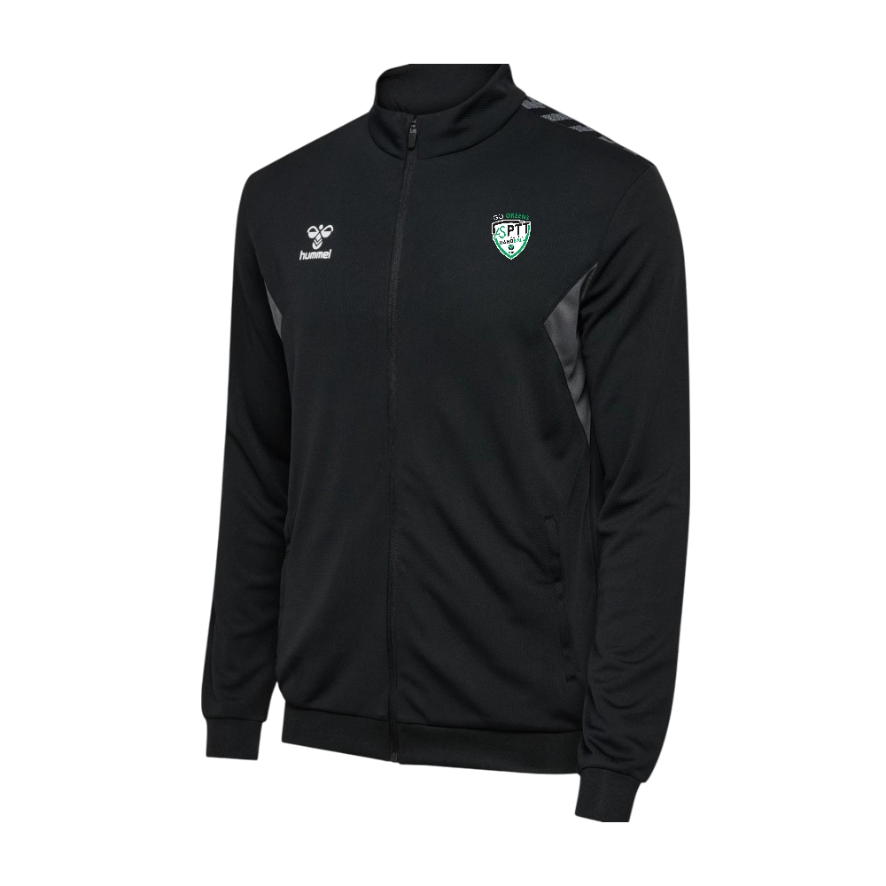 Veste jogging HUMMEL noir adulte - ASPTT