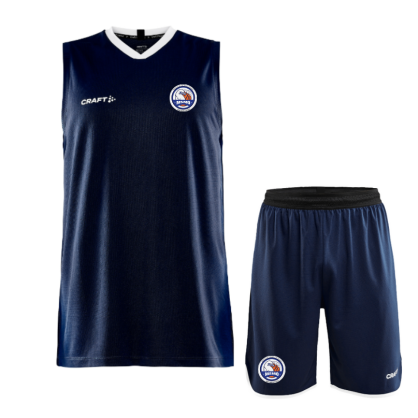 Ensemble Basket entraînement Craft Bleu marine MSMO