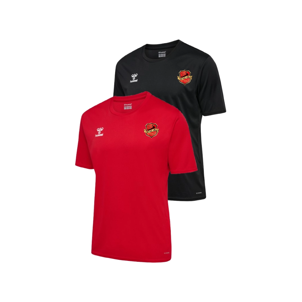 Maillot Rouge ou Noir Hummel Dives HB