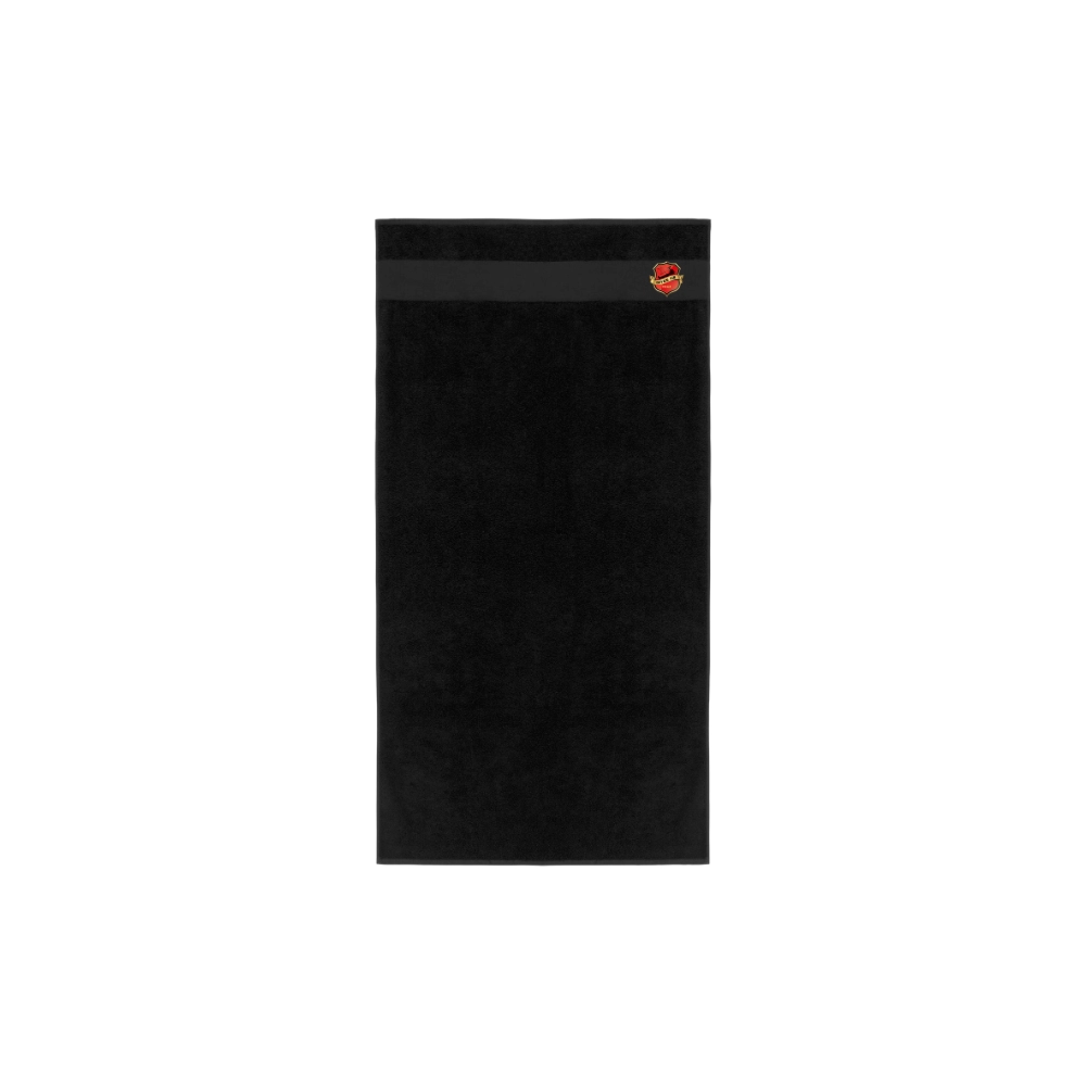 Serviette de bain Noir Dives HB (logo brodé)
