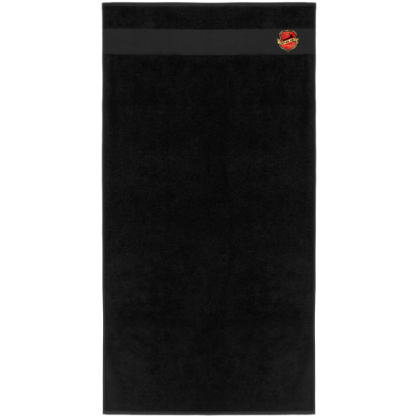 Serviette de bain Noir Dives HB (logo brodé)