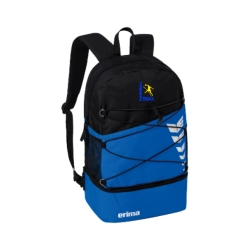 Sac à dos Erima Bleu Brax Handball (logo bleu et jaune)