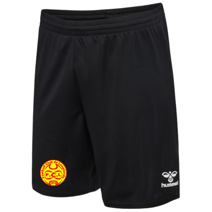 Short de sport Hummel Noir FC Louplande
