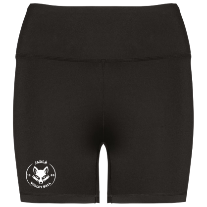 Short Femme Noir Sablé Volleyball