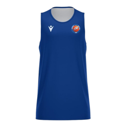 Maillot réversible Macron Bleu/Blanc ES Bonchamp Basket