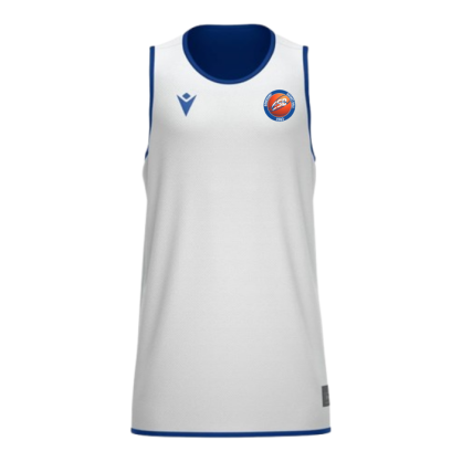 Maillot réversible Macron Bleu/Blanc ES Bonchamp Basket