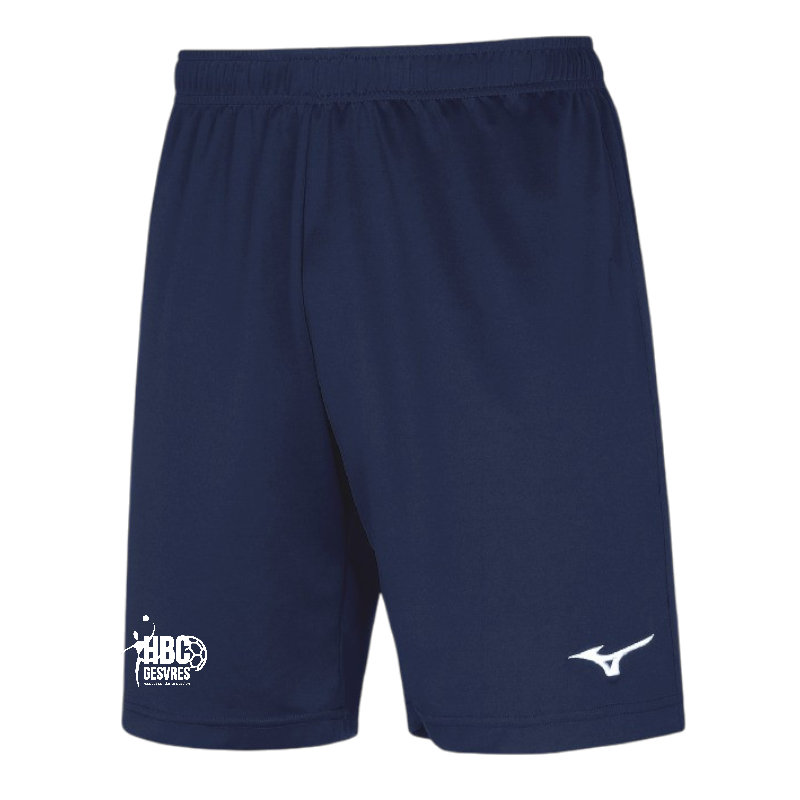 Short d'entrainement MIZUNO marine Adulte - HBC GESVRES
