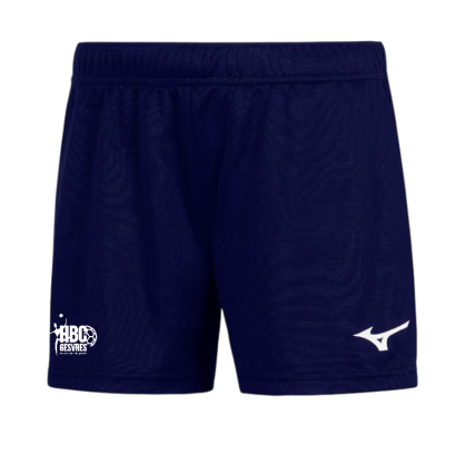 Short d'entrainement MIZUNO marine Adulte - HBC GESVRES