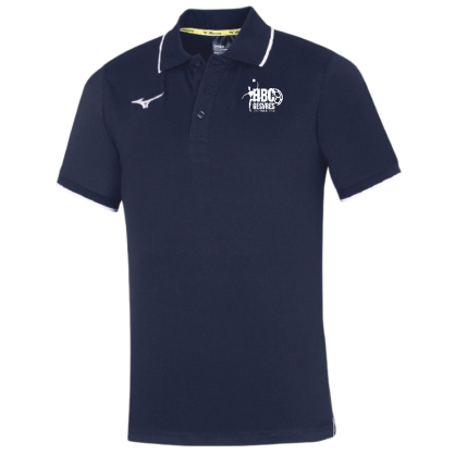 Polo MIZUNO marine Adulte - HBC GESVRES