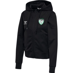 Veste coton avec capuche HUMMEL noir adulte - ASPTT