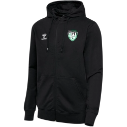 Veste coton avec capuche HUMMEL noir adulte - ASPTT