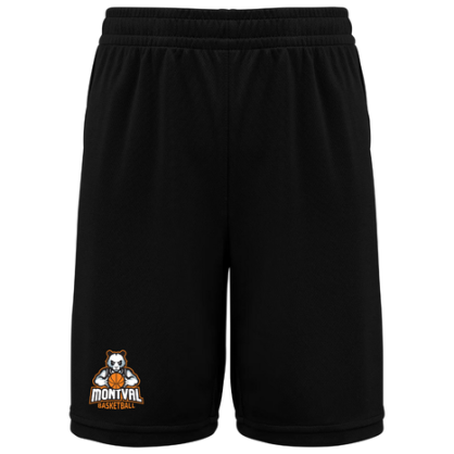 Short de basket-ball Noir COC Basket