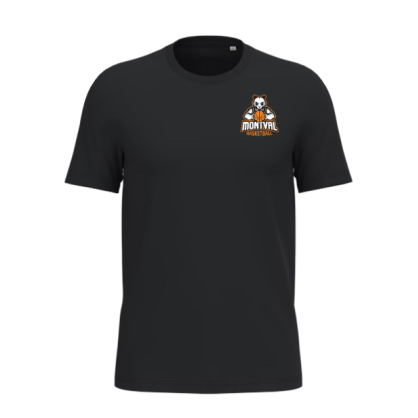 T-shirt Noir ou Orange COC Basket