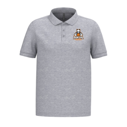 Polo Noir ou Gris COC Basket