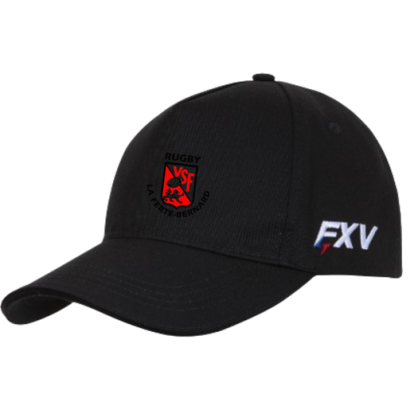 Casquette Force XV Noir VSF Rugby (logo brodé)