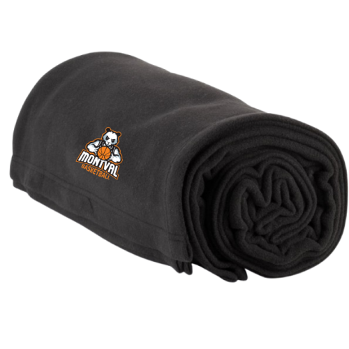 Pled en polaire Noir COC Basket