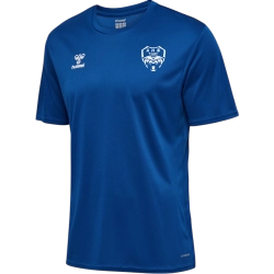 Maillot d'entrainement HUMMEL bleu Enfant - AHB VALLET