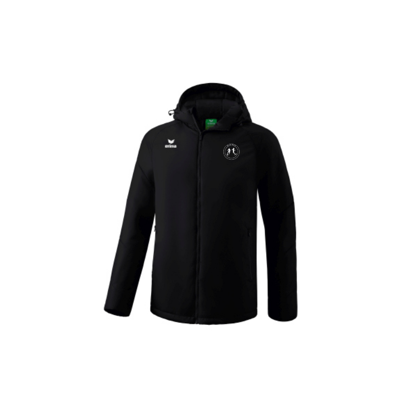 Veste d'hiver Erima Noir AS FYÉ