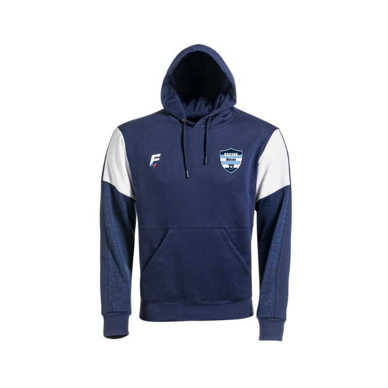 Sweat à capuche Force XV Bleu marine Racing Marçon 72