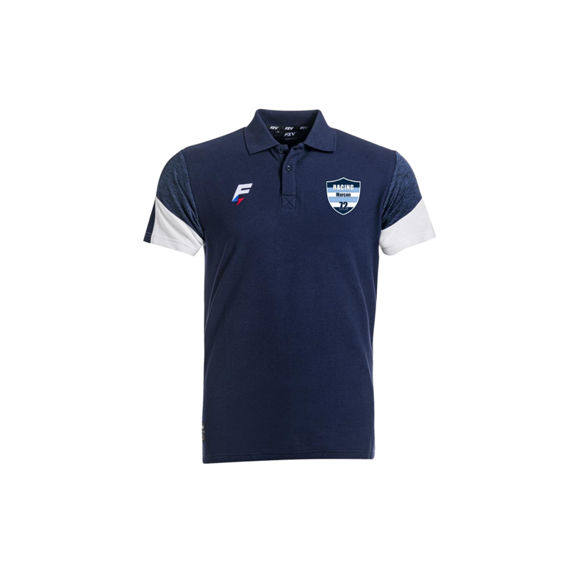 Polo Force XV Bleu marine Racing Marçon 72