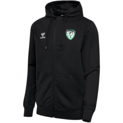 Veste coton avec capuche HUMMEL noir enfant - ASPTT