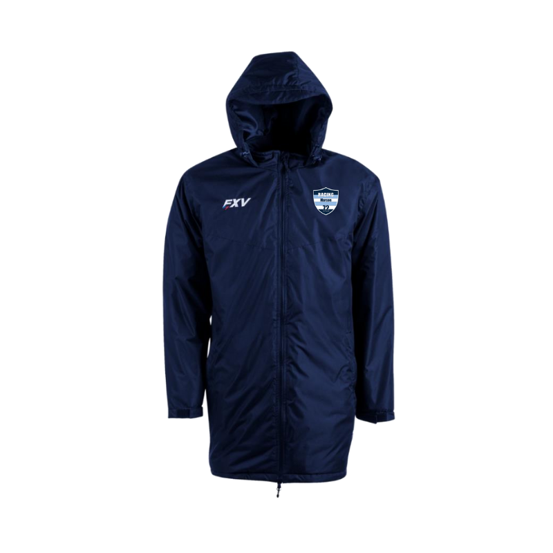 Veste coach Force XV Bleu marine Racing Marçon 72