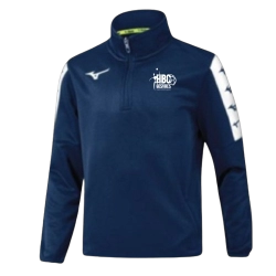Demi-zip d'entrainement MIZUNO marine Enfant - HBC GESVRES