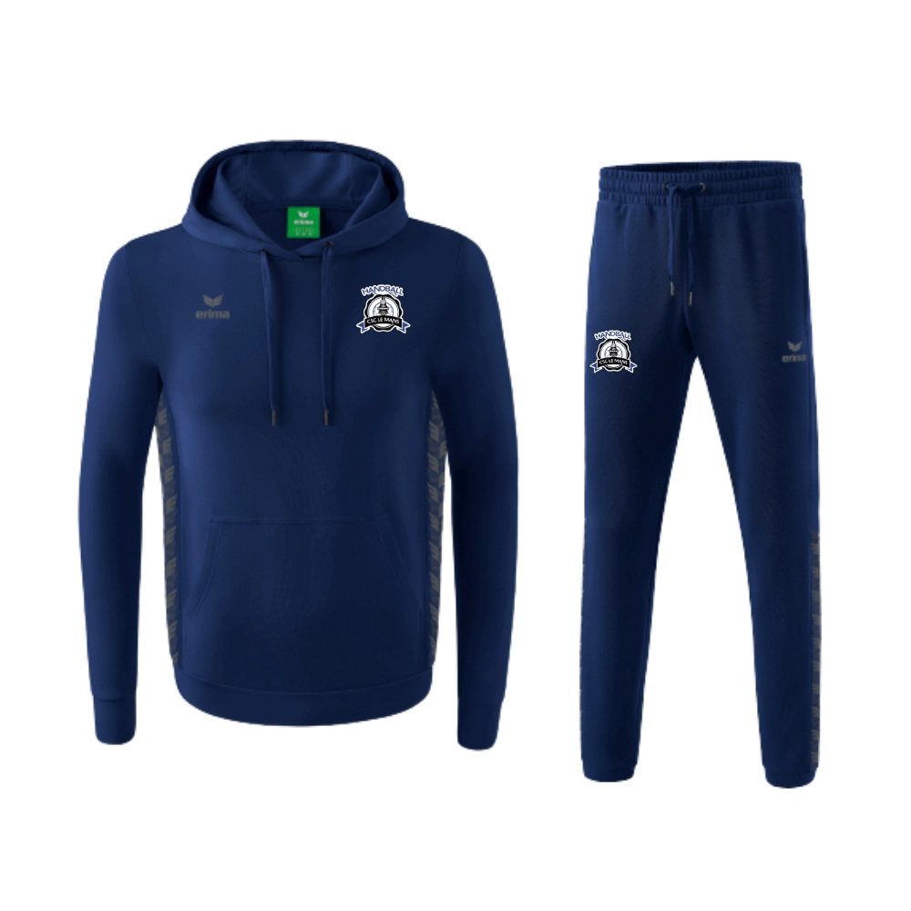 Pack Sweat à capuche + Pantalon de survêtement Erima CSC Le Mans