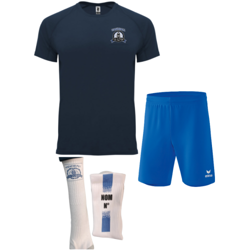 Pack Adulte Maillot + Short + Chaussettes personnalisées