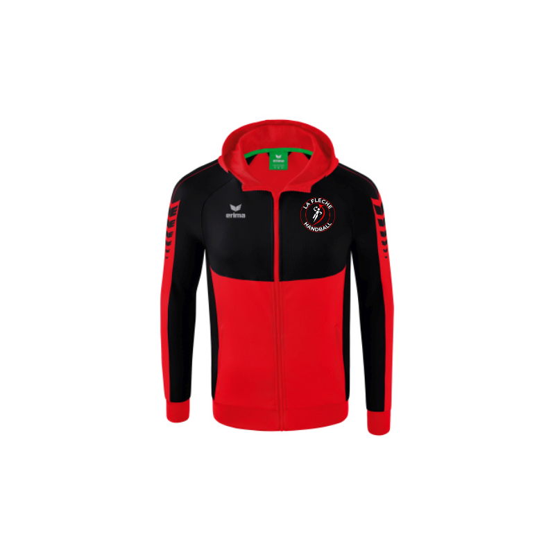 Veste zip à capuche ERIMA La Flèche Handball Adulte/Junior